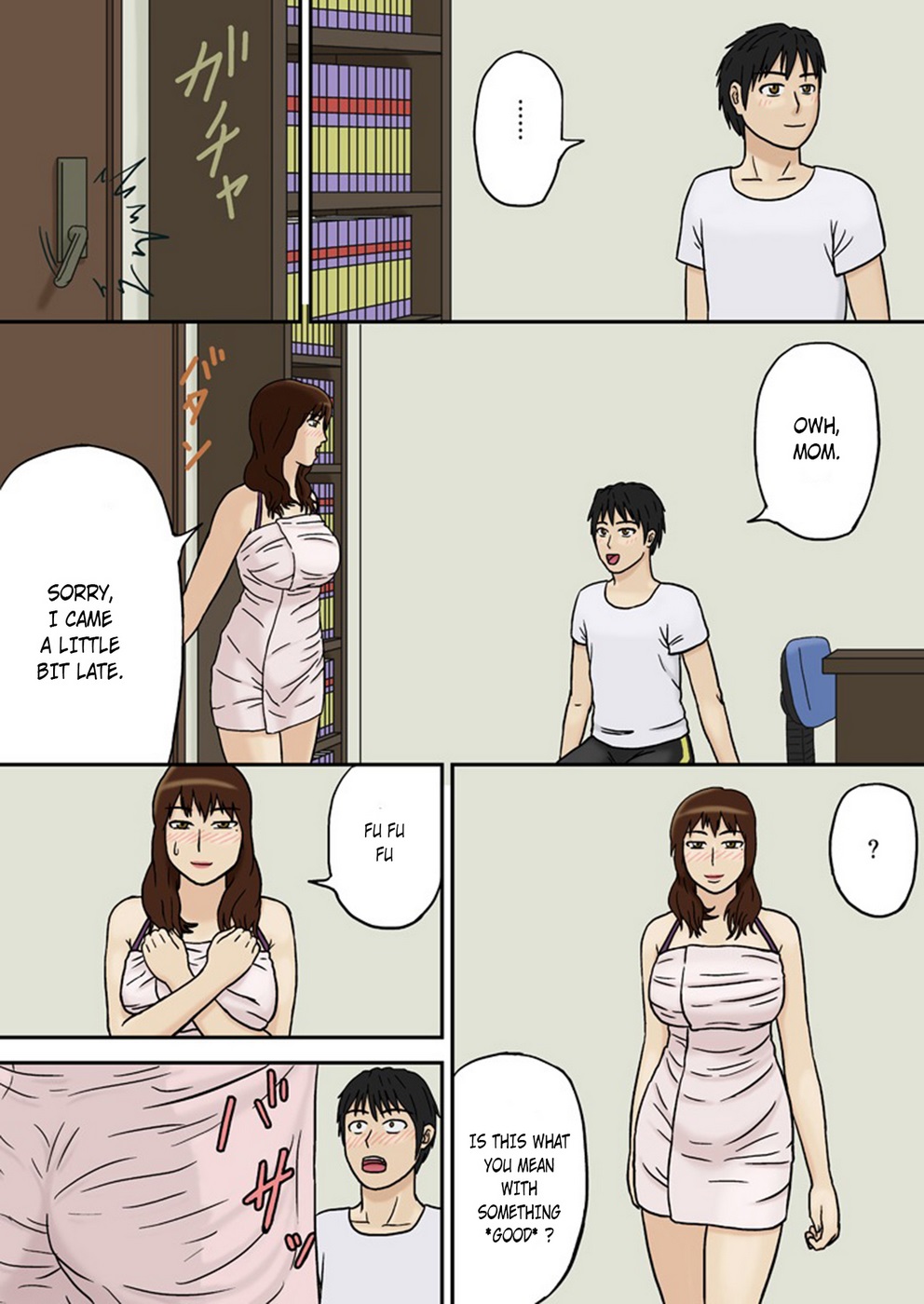 mom-son-totsuzenni-plus-hentai comic image 10