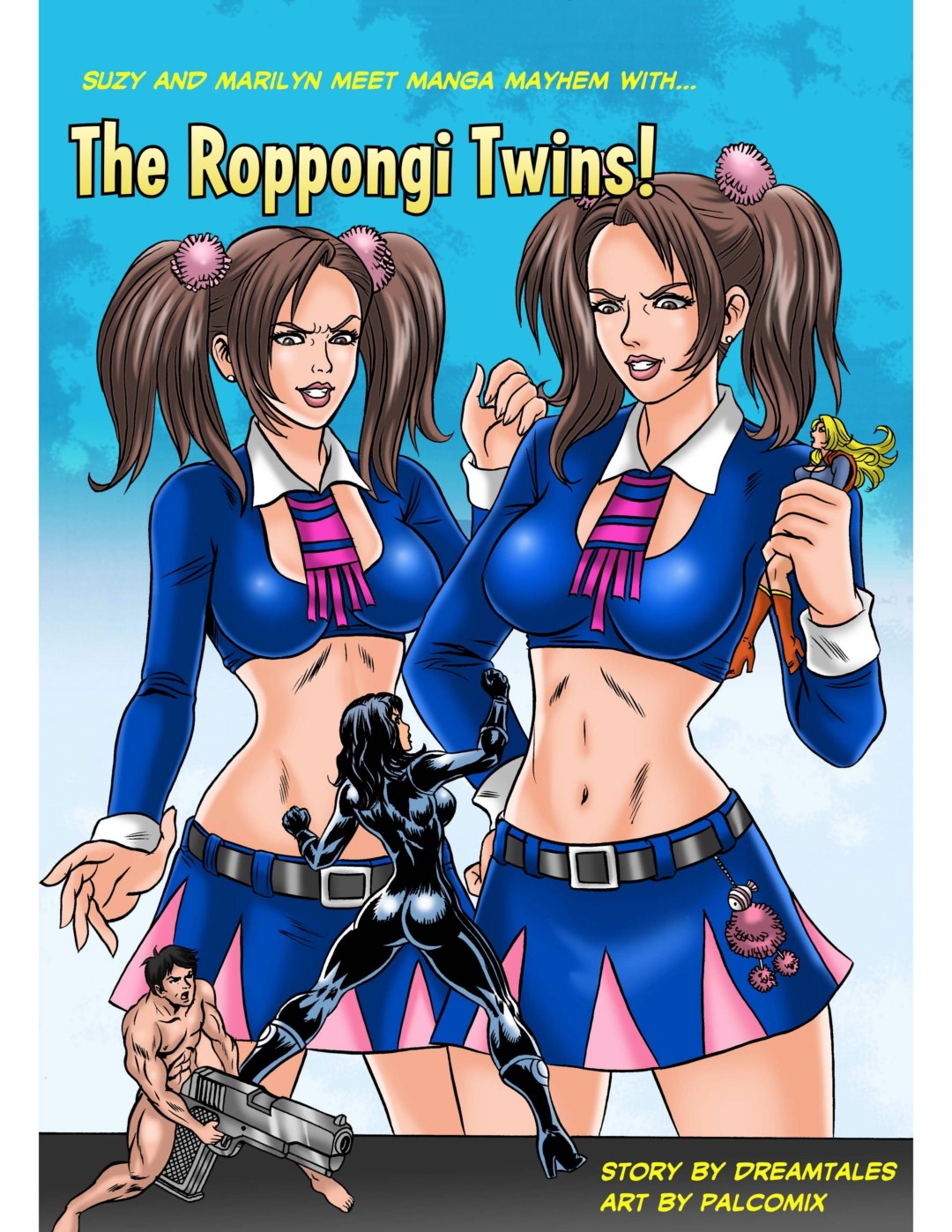Twin Toon Sex - pal-comix-roppongi-twins comic image 01