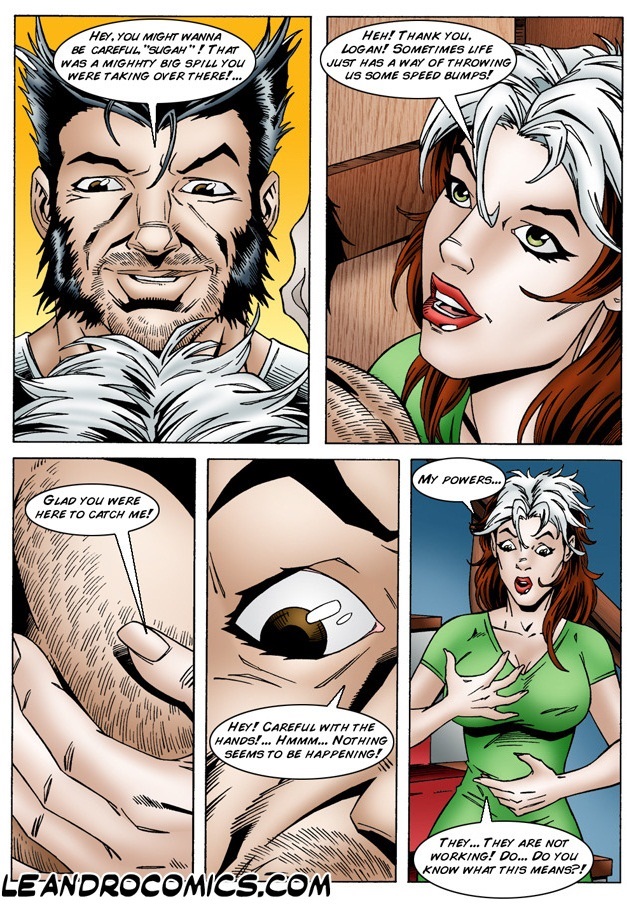 X Men Sex Comics - rogue-loses-her-powers-x-men comic image 05