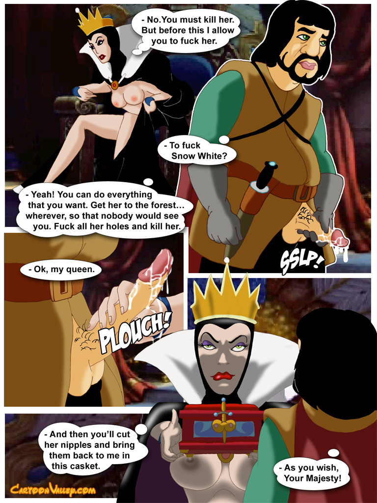 Cartoon Sex Snow White Queen - snow-white-038-the-seven-dwarf-queers comic image 13