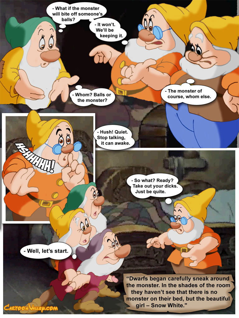 Snow White And Dwarfs Porn - snow-white-038-the-seven-dwarf-queers comic image 30