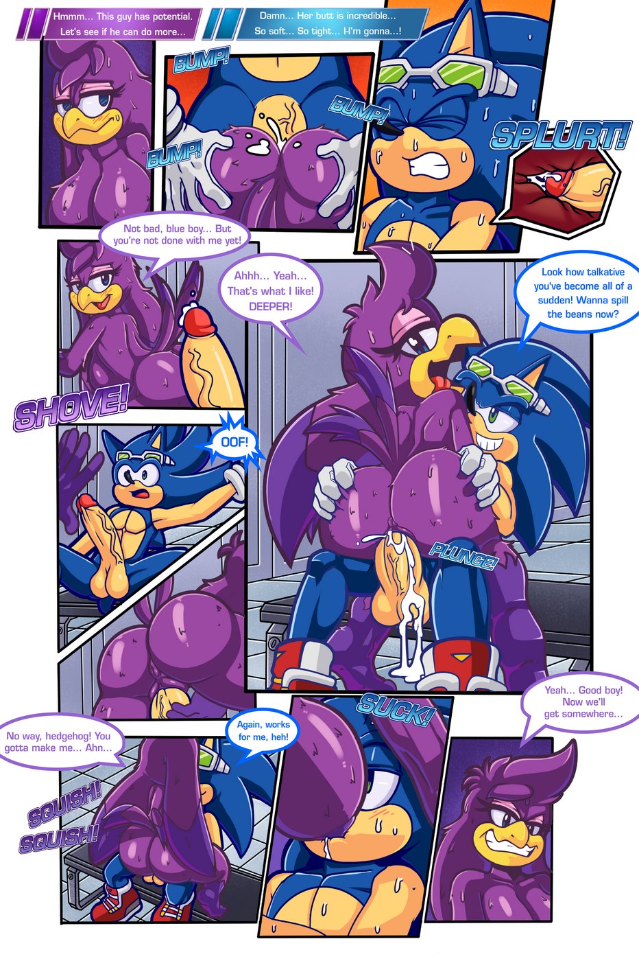 Sonic Furry Porn - sonic-riding-dirty-furry comic image 06