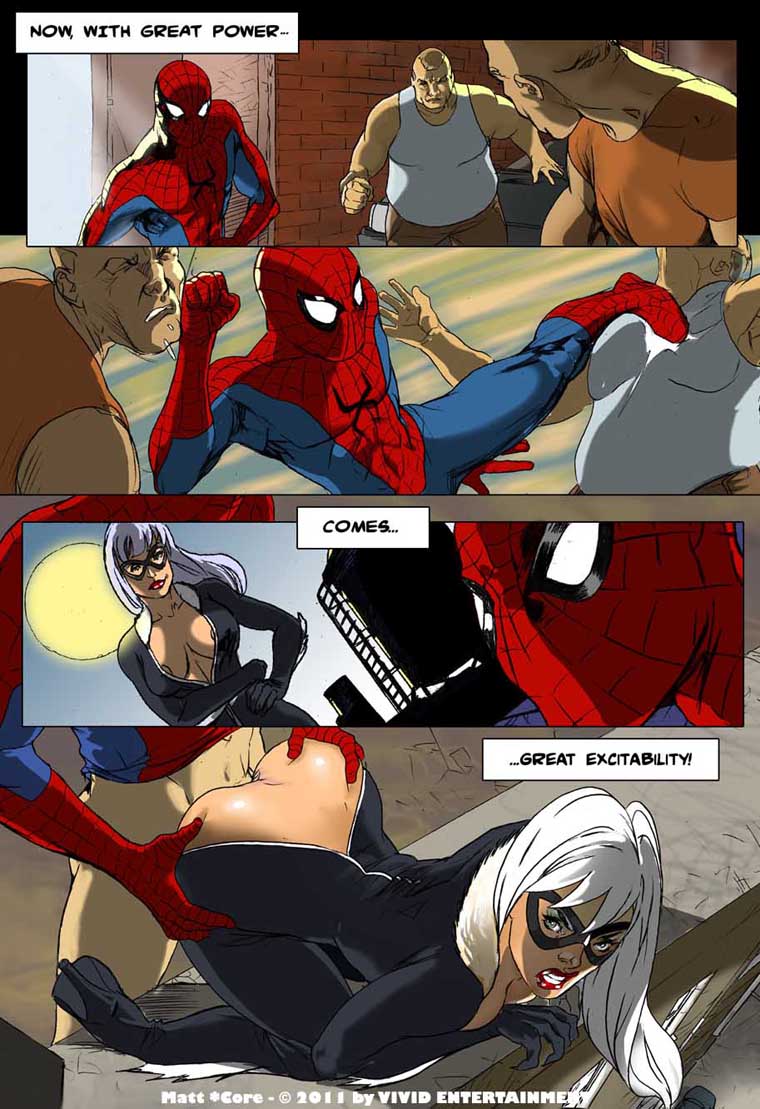Spider Man Cartoon Sex Porn - spiderman-xxx-porn-parody comic image 06