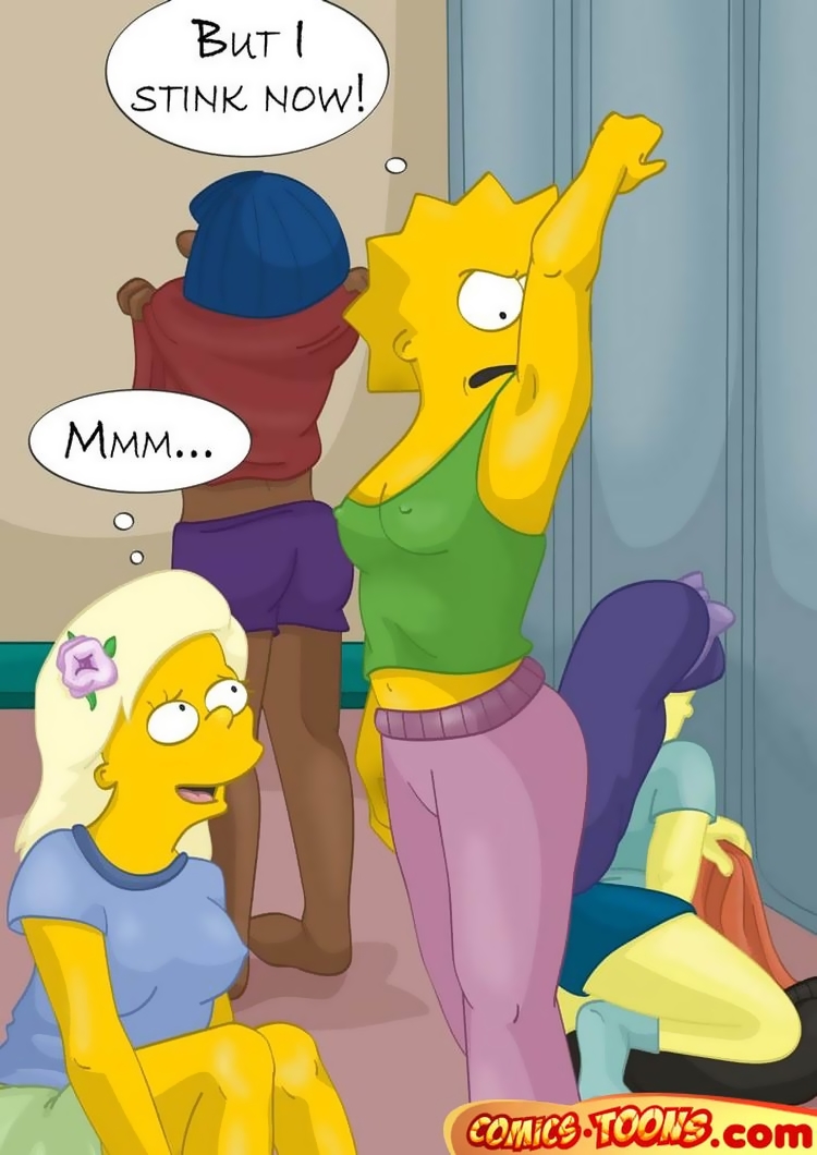 the-simpsons-lesbian-orgy-at-school-gym comic image 03