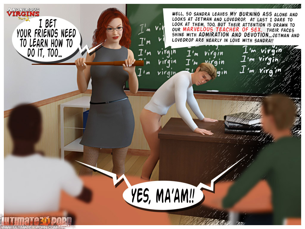 1024px x 768px - ultimate3dporn-anonymous-virgins-2-sex-lesson comic image 37